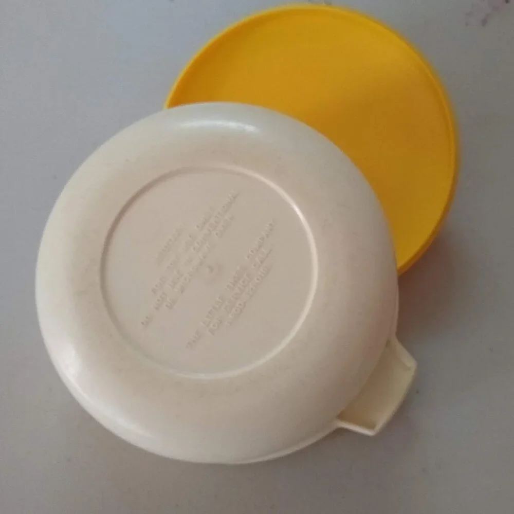 Little Tikes Pot with Yellow Top Vintage
